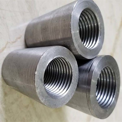 25mm 32mm İnşaat Demiri Dişli Çelik Bağlayıcı 36mm 40mm İnşaat Demiri Rakoru Sıkma