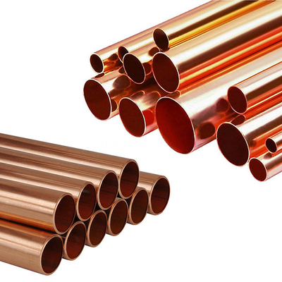 1/4' 3/8' 1/2' 5/8' Klima veya Buzdolabı İçin Dikişsiz 10mm Bakır Boru