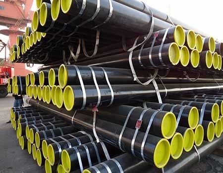 PSL1 API 5L Çelik Boru GR B 100cr6 X42 X52 X60 X65 ASTM A106 A53 Karbon Çelik