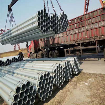 Q195 Q235 Q345 Sıcak Daldırma Galvanizli Demir Çelik Boru 2-4mm