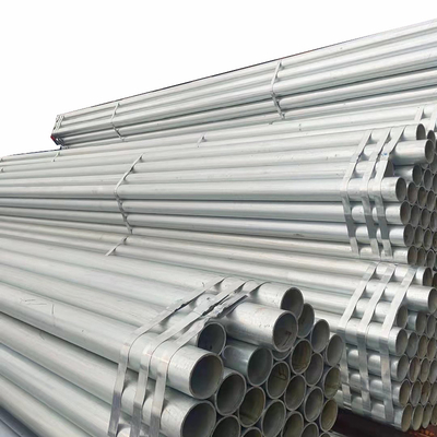 Kaynaklı Program 40 Sıcak Daldırma Galvanizli Çelik Boru BS 1387 MS İnşaat İçin