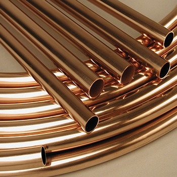 Kırmızı Bakır Boru %99,99 Dikişsiz T1 T2 T3 C11000 AISI 0.025mm-0.6mm